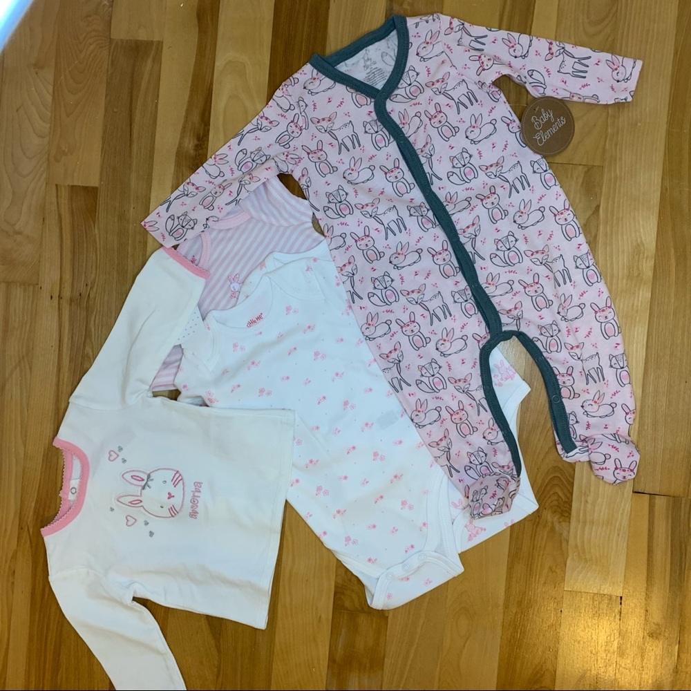 Baby Girl Bunny Clothes Lot